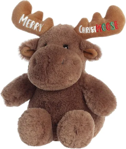 Miniatura 6 de Aurora Witty JUST Sayin' Merry Christmoose - Personajes expresivos - Ideas de regalo extravagantes - Marrón 12 pulgadas