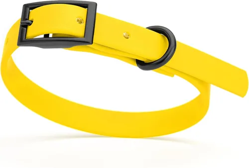 Miniatura 143 de Dogline Biothane - Collar impermeable para perro con hebilla de liberación rápida, resistente cincha de nailon recubierta con resistente y a prueba