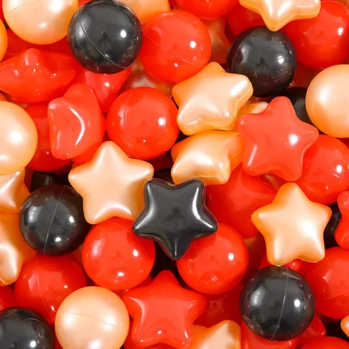 Miniatura 13 de Star Ball Pit Balls for Toddlers - 100 200 500 Pack Phthalate & BPA Free Plastic Toy Balls for Kids, Ball Pool Play Tent, Baby Kiddie Pool Water