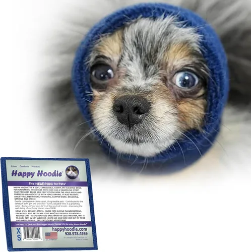 Miniatura 28 de Happy Hoodie La banda calmante original para perros y gatos - Marca americana - Alivio de la ansiedad/Protección contra el ruido-Aseo-Truenos-Fuegos