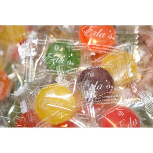 Miniatura 2 de Edaz - Caramelo duro sin azúcar, sin azúcar, sin carbohidratos, sin grasa (sabores surtidos de frutas) (2 libras)