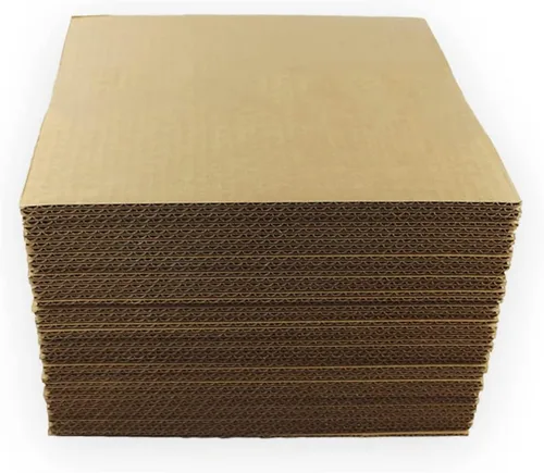 Miniatura 4 de 10 almohadillas de relleno de cartón corrugado de 12 x 12 pulgadas EcoSwift de 1/8 pulgadas de grosor, 12 x 12 pulgadas