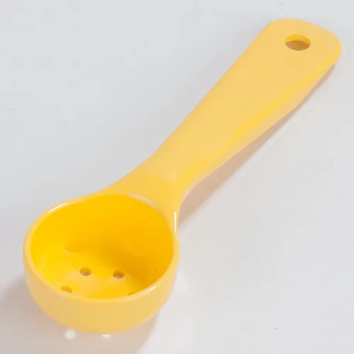 Miniatura 7 de Paquetes de cucharas de control de porciones con codificación cromática de mango corto Carlisle, Amarillo, 1