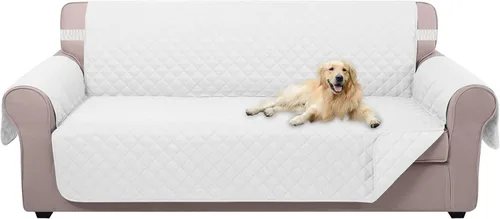 Miniatura 23 de U-NICE HOME Funda de sofá reversible para perros con correas elásticas, resistente al agua, protector de muebles para mascotas, funda de sofá