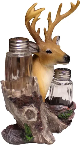 Miniatura 3 de DWK Juego de soporte para animales con salero y pimentero (3 piezas) Decoración y accesorios de cocina Salero y pimentero Decoración del hogar