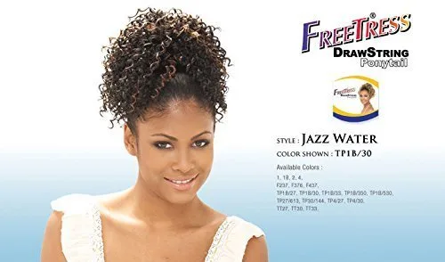 Miniatura 2 de Freetress Braids Shake-N-Go Pelo Sintético Cola de Caballo - Agua Jazz (Color: 1)