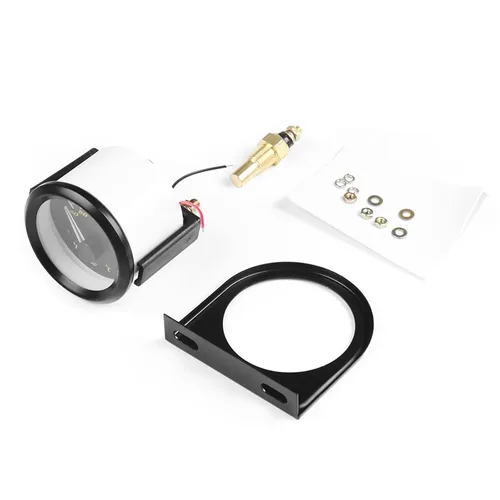Miniatura 2 de 2" 52mm Car Pointer Water Temperature Gauge 40-120 Celsius /100-250 Fahrenheit Water Temp Gauge Car Meter TT101120