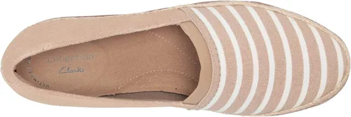Miniatura 5 de Clarks Zapatillas de alpargata para mujer, Negro