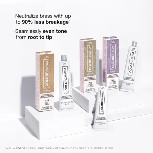 Miniatura 7 de COLORCHARM Permanent Crème Hair Toner Free of Animal-Derived Ingredients, Parabens Free & Gluten Free 2 oz