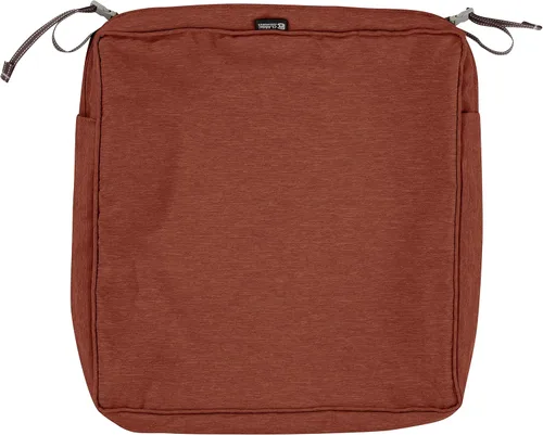 Miniatura 26 de Classic Accessories Montlake - Funda de cojín cuadrada resistente al agua de 23 x 23 x 5 pulgadas, para asiento de exterior, funda de cojín