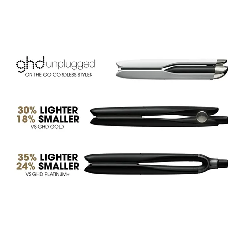 Miniatura 7 de ghd Estilizador desenchufado: plancha plana inalámbrica de 1 pulgada Blanco