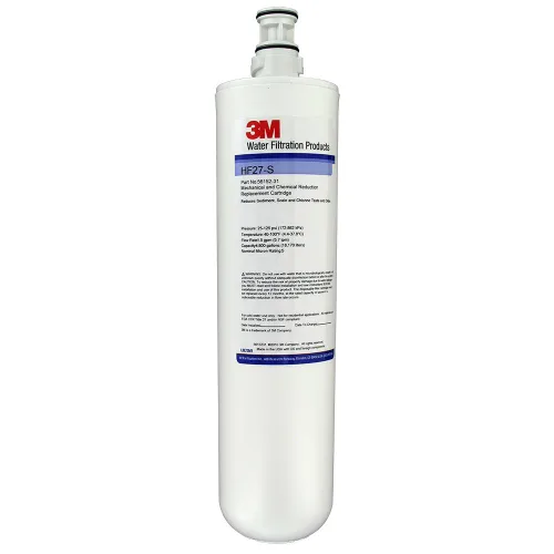 3M Aqua-Pure HF27-S - Cartucho de repuesto para filtro de agua, 5 micras, filtro de cambio rápido