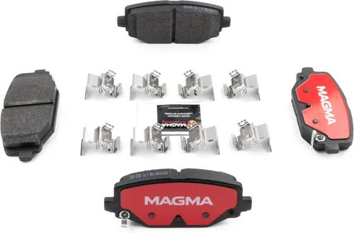 Miniatura 3 de MAGMA Fire Born Braking Severe Duty MSD1596M Pastillas de freno semimetálicas, traseras