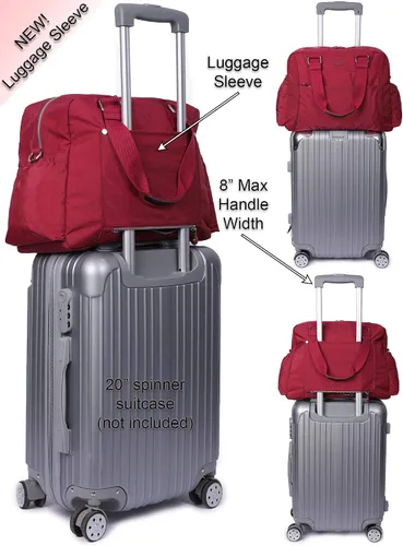 Miniatura 4 de Bolso de mano de viaje de nylon con correa para el hombro