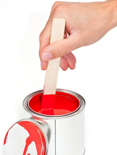 Miniatura 7 de Palitos de mezcla de pintura, 200 unidades de agitadores de madera de 12 pulgadas, agitadores de madera para manualidades de bricolaje, pintura