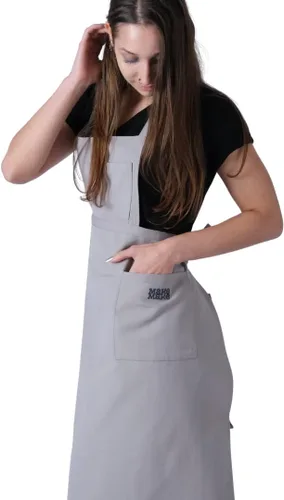 Miniatura 9 de makemake Tools Split-Leg Waterproof Unisex Pottery Apron for Pottery Artist Ceramic Coveralls Claypron Florist Gown