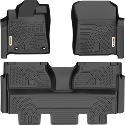 Miniatura 10 de YITAMOTOR Alfombrillas Compatibles con Toyota Tundra, Revestimientos de Piso de Ajuste Personalizado para Toyota Tundra Double Cab & Crew Max Cab