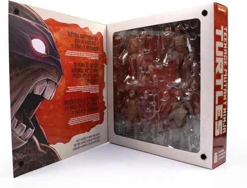 Miniatura 2 de The Loyal Subjects Teenage Mutant Ninja Turtles BST AXN IDW Inspired Michelangelo, Leonardo, Donatello y Raphael Zombie Turtles - Figura de acción