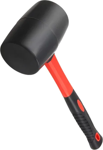 Miniatura 7 de Powerbuilt Martillo de bola de 24 onzas con mango de fibra de vidrio, resistente a golpes y mango de goma antideslizante, acero endurecido tratado