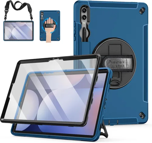 Miniatura 15 de Funda para Galaxy Tab S6 Lite de 10.4 pulgadas 2024/2022/2020: funda de TPU de grado militar a prueba de golpes con protector de pantalla - soporte