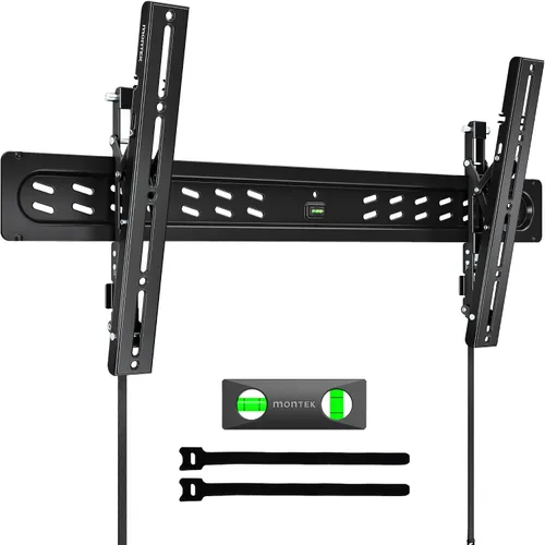 Miniatura 10 de monTEK Soporte de pared fijo ultra delgado para televisores planos y curvos de 43 a 95 pulgadas, perfil súper bajo de 0.95 pulgadas de pared