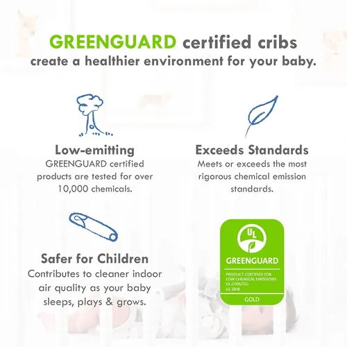 Miniatura 9 de DaVinci Union - Cuna convertible 4 en 1 en ébano, certificado Greenguard Gold
