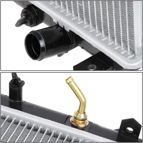 Miniatura 4 de DNA Motoring OEM-RA-1909 Radiador de aluminio compatible con 97-01 Camry 2.2L AT, 28-5/8 pulgadas de ancho x 15-11/16 pulgadas de alto x 5/8