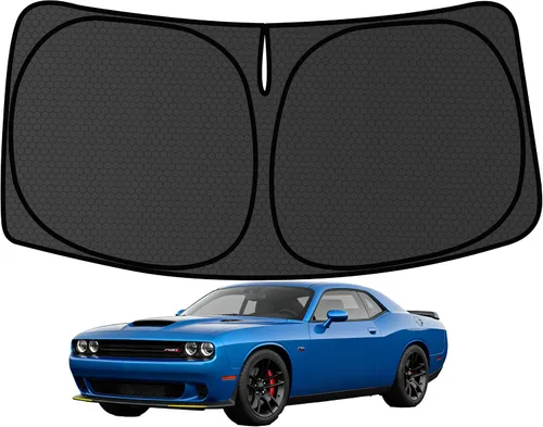 Miniatura 89 de Civic - Parasol para parabrisas Honda Civic 2022-2024 2025 (no para Honda 2022 Sport), visera frontal gruesa plegable 1:1, mantiene tu automóvil más