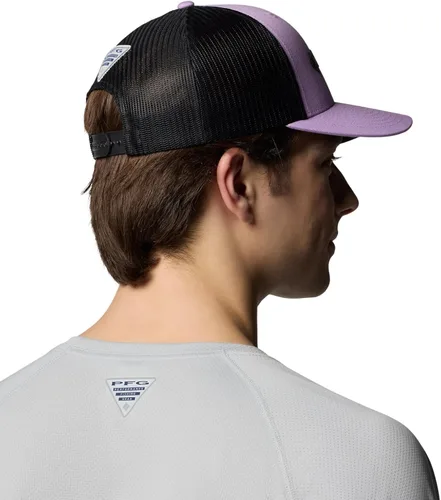 Miniatura 547 de Columbia - Gorra de malla con bandera con árboles unisex para adultos, corona alta
