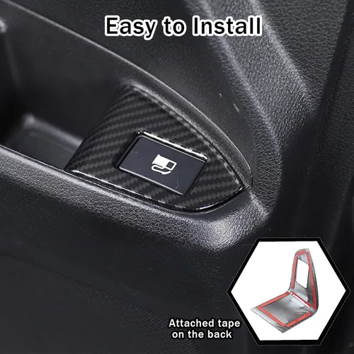 Miniatura 5 de Marco de botón de interruptor de tapa de depósito de combustible para Honda Pilot 2016-2022/Ridgeline 2017-2023/Passport 2019-2023, accesorios