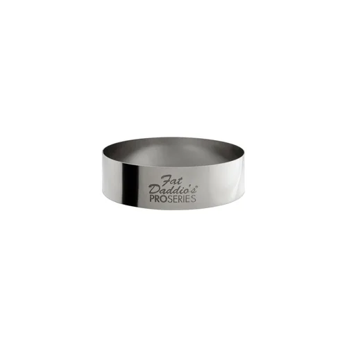Miniatura 21 de Fat Daddio's Anillo redondo de acero inoxidable para pasteles y pastelería, 2 x 0.75 pulgadas