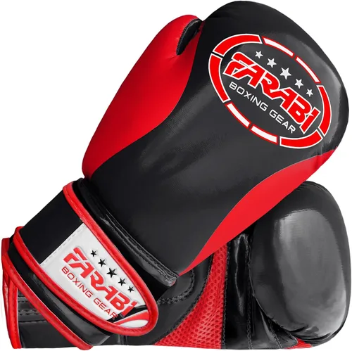 Miniatura 4 de Farabi - Guantes de boxeo para niños, para Muay Thai, Kick Boxing, entrenamiento, MMA, saco de boxeo