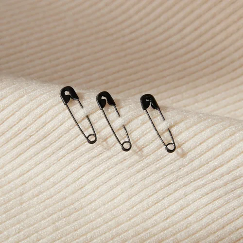 Miniatura 3 de Pasadores de seguridad de 0.79 pulgadas, pequeños pasadores de sujeción de acero niquelado resistentes a la oxidación para manualidades, costura
