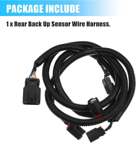 Miniatura 7 de X AUTOHAUX Conjunto de Cables de Sensor de Aparcamiento Trasero Compatible con Chevy Suburban Tahoe para GMC Yukon para Cadillac Escalade 22899761