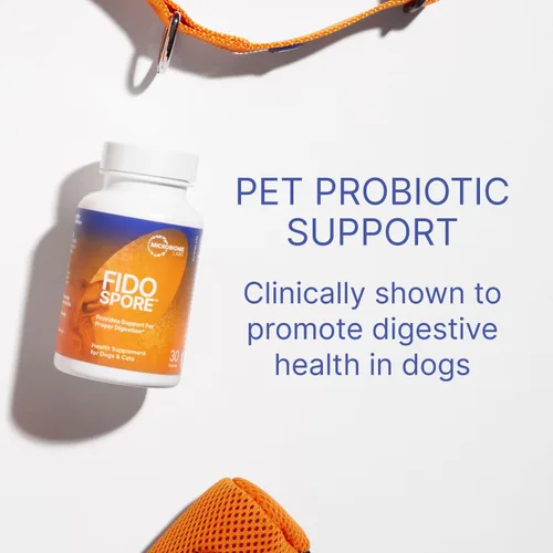 Miniatura 2 de Microbiome Labs Fidospore - Probióticos para perros para salud digestiva y apoyo inmunológico, probióticos para mascotas formadores de esporas