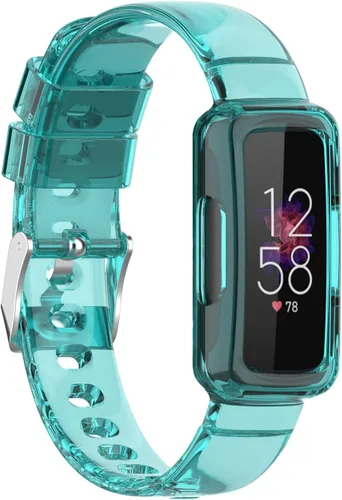 Miniatura 12 de Funda protectora con correas compatibles con Fitbit Luxe/Inspire 2/Inspire/Inspire hr/Ace 2/Ace 3, bonita correa de reloj suave para hombres