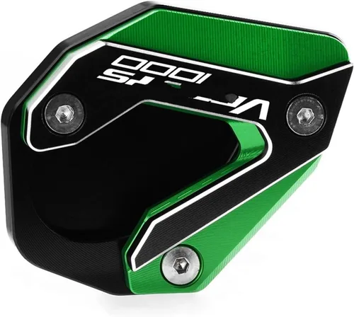 Motorcycle Kickstand Foot Side Stand Extension Pad Plate for Kawasaki for VERSYS 1000 for VERSYS1000 SE 2015 2021 2022 (Color : D)
