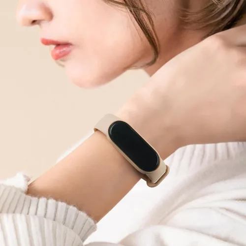 Miniatura 5 de Paquete de 3 bandas para Xiaomi Mi Band 4 y Mi Band 3, correas deportivas de repuesto de silicona suave para Xiaomi Mi Band 4 y 3 Fitness Tracker