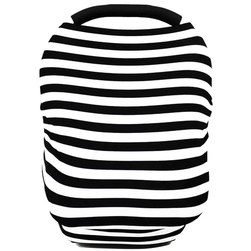 Miniatura 12 de Fundas de asiento de automóvil para bebés – Funda de lactancia multiusos, toldo para asiento de automóvil, fundas de lactancia, bufandas de Gris a