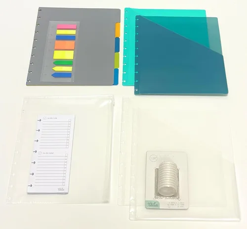 Miniatura 31 de Talia - Repuestos para cuaderno de espiral (páginas punteadas, Junior (5.5 x 8.5 pulgadas))