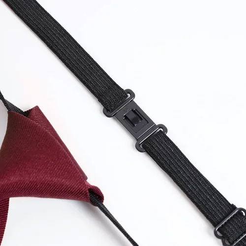 Miniatura 5 de Sucrain 1 corbata de niño preatada ajustable para boda, graduación, uniforme escolar