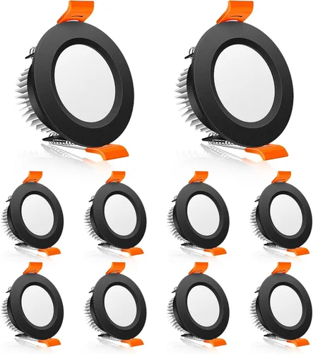 Miniatura 19 de Lámpara LED Downlight de 2 pulgadas, kit de luz de techo regulable de 3 W, luz blanca ultra cálida de 2700 K, luces LED blancas CRI80