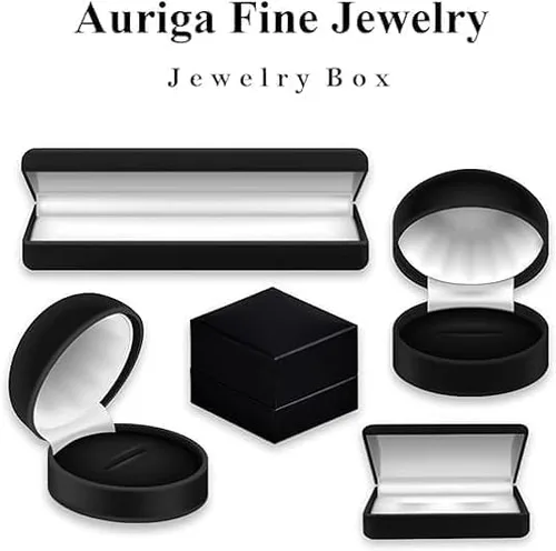 Miniatura 7 de Auriga Fine Jewelry Colgante de cruz Ankh de plata esterlina 925 con circonita cúbica rodiada para mujer (L-2.131 in, W-1.039 in), Metal, Circonita