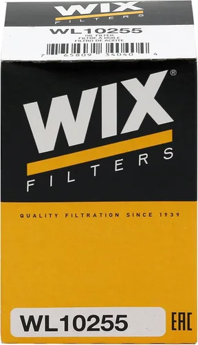 Miniatura 3 de WIX Reemplazo del filtro de aceite WL10255, construido para aceite sintético y de alto kilometraje, compatible con varios GM (11-20)