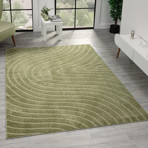 Miniatura 25 de LUXE WEAVERS Alfombra de Área Moderna Geométrica de Ondas Beige 2x3
