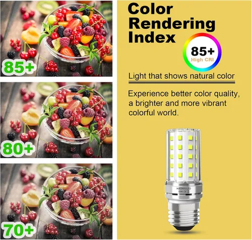 Miniatura 6 de Foco LED de 10 W (equivalente a 100 W), 5000 K (luz diurna), base mediana E26/E27, 1100 lúmenes, no regulable, pack de 3 E26 Luz blanca diurna 5000k