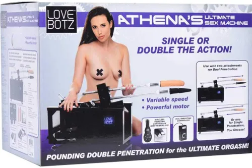 Miniatura 3 de Athena Ultimate Doble Penetración Máquina Sexual