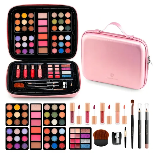Miniatura 12 de Kits de maquillaje multiusos para adolescentes, juego de maquillaje de viaje no tóxico, regalo de maquillaje para mujeres adolescentes, sombras