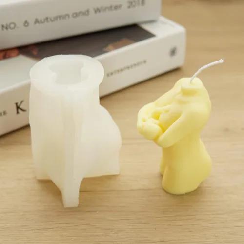 Miniatura 5 de Moldes de silicona para bebés y retratos, moldes de fundición de resina y jabón 3D, suministros para hacer velas