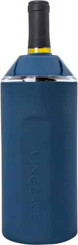 Miniatura 12 de Vinglacé Enfriador de Botella de Vino - Aislador de Champán Portátil - Funda de Enfriador de Vino de Acero Inoxidable - Mantiene el Vino Frío